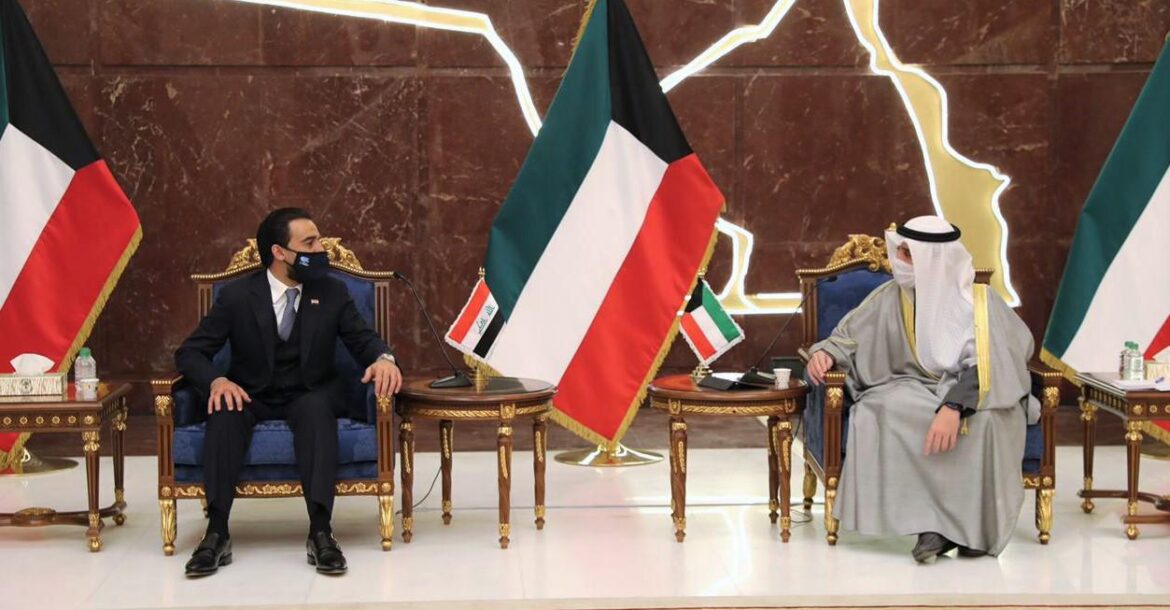 الحلبوسي يبحث مع وزيرَ الخارجية الكويتي تنسيق المواقف إزاء القضايا المهمة