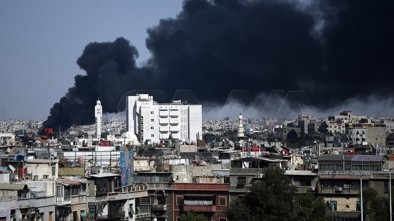 “سانا”: اندلاع حريق ضخم جنوب دمشق