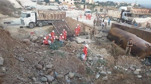 لبنان: قتلى وجرحى في انفجار صهريج وقود بعكار