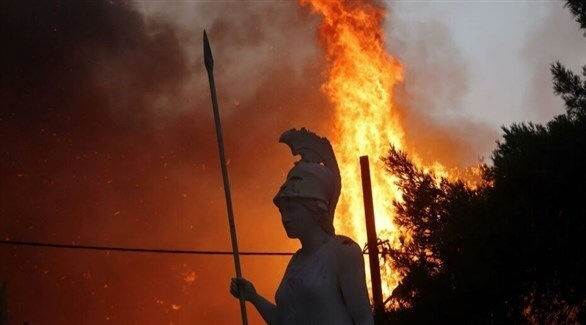 بسبب الحرائق… رئيس الوزراء اليوناني لمواطنيه: استعدوا لأيام صعبة