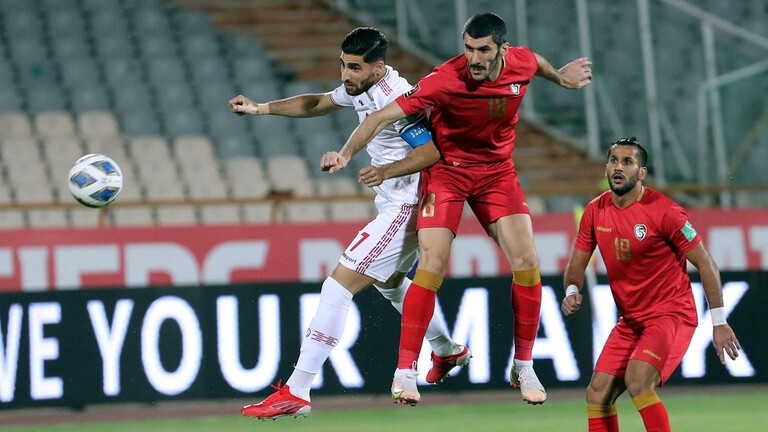 إيران تفوز على سوريا بهدف قاتل في تصفيات مونديال قطر 2022