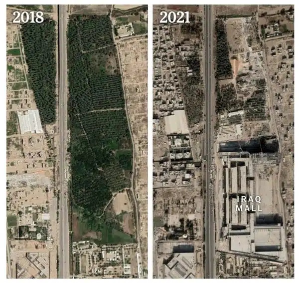 نيويورك تايمز: بغداد تخسر المساحات الخضراء لصالح ازدهار العقارات